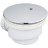 asinox 72607 Valve Drain Shower, White