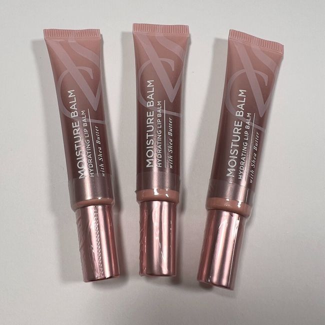 Victoria Secret Moisture Lip Balm Hydrating with Shea Butter Sealed Lot of 3