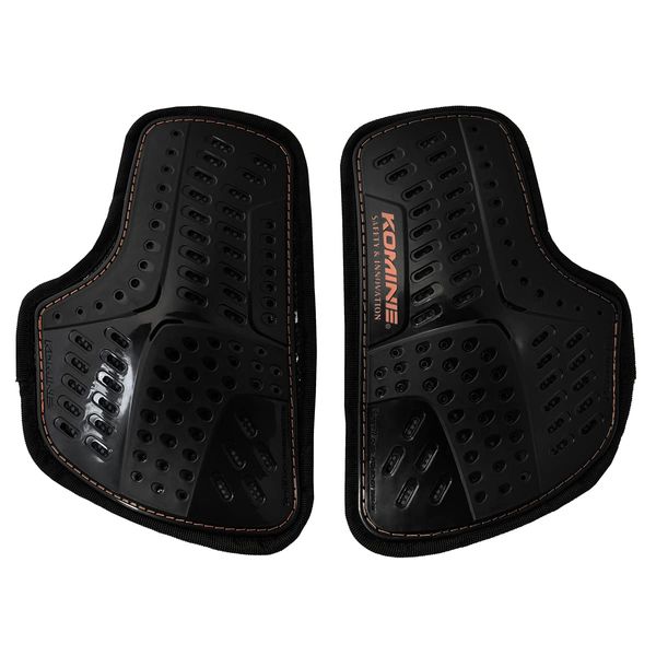 Komine SK-839 CE Level 2 Inner Chest Guard for Motorcycles, Black Free