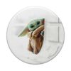 Star Wars The Mandalorian Grogu White PopSockets Adhesive PopGrip