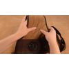 Leather Shoulder Protector Shooting Recoil Pad Reducer Pad For Right Shoulder