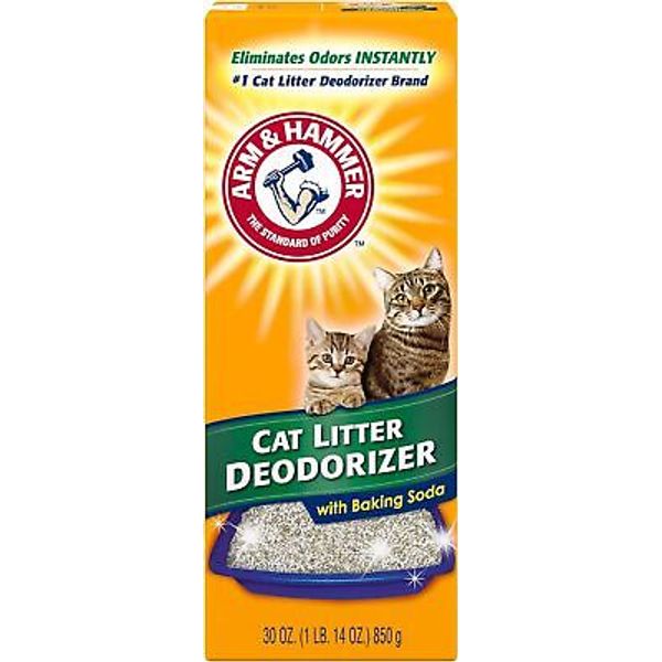 ARM & Hammer Cat Litter Deodorizer 30 oz 1.88 Pound (Pack of 1), Multicolor