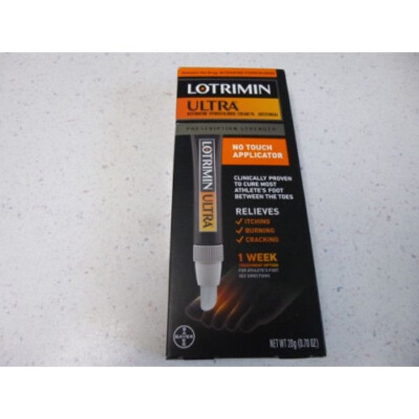Lotrimin Ultra No Touch Applicator 20g 1 Week Athlete's Foot Treatment Cream 2pa