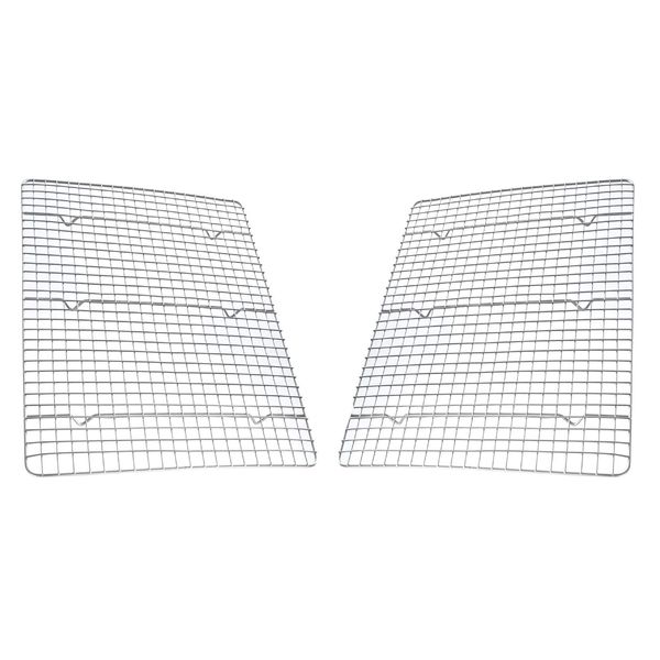 USA Pan Half Sheet Nonstick Roasting and Cooling Rack, Set of 2