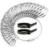 Ring Sizer Measuring Tool Kit, 3 PCS Premium Ring Measurement Tool