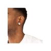 Diesel Women's Stainless Steel or Semi-Precious Stone Earrings with Clip or Post Fastening, Stainless Steel, No Gemstone