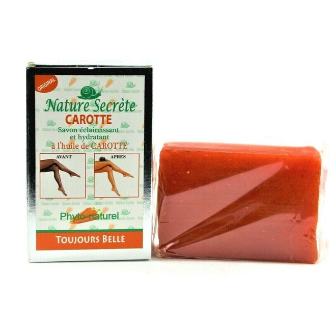 Nature Secret Soap with Carrot Oil “AUTHENTIC”