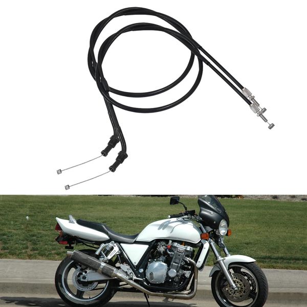 SEBLAFF Throttle Cable Push & Pull Replacement for CB1000C CB1000R CB650 CB650C CB750 CB750A