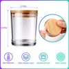 20 PCS Bulk Candle Jars with Lids,Candle Making Kit