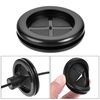 sourcing map Rubber Grommet Round Double-Sided Mount Dia 35 mm for Wire Protection 4pcs