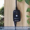 DEWENWILS Outdoor Light Sensor Timer with Remote Plug in Outlet Timer Waterproof