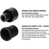 Spindle Nut Socket Tool Kit, 5 Piece, Remove Spindle Nuts, Various Size Lug Out