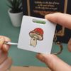 Azeeda 'Toadstool Character' Keyring Tape Measure/Spirit Level Tool (KM00038438)