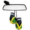 Jamaica n Flag Mini Boxing Gloves for Car or Home
