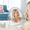 Junchi Cosmetic Makeup Brush Rotating Makeup Mirror