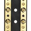 Seachoice Terminal Block, 4-Gang, Plastic Base with Brass Hardware
