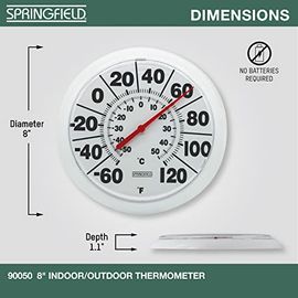 Big and Bold Patio Thermometer