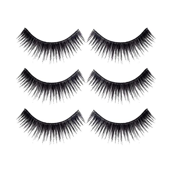 BROADWAY 100% Human Hair Trio Lashes (#01)