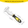 Drado Scraper Tool 13-in-1, Straight Scraper, Multi-Function Chisel Scraper, Stainless Steel Painters Tool, Includes Paint Roller, Straight Scraper, Curved Scraper and More