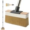 Deck Stain Brush Applicator with Long Handle(59IN), 7IN Wide Deck Paint Brush...
