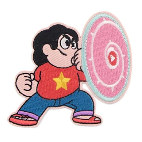 Steven Cartoon Universe Character Embroidered 3.2" Tall Iron on Patch