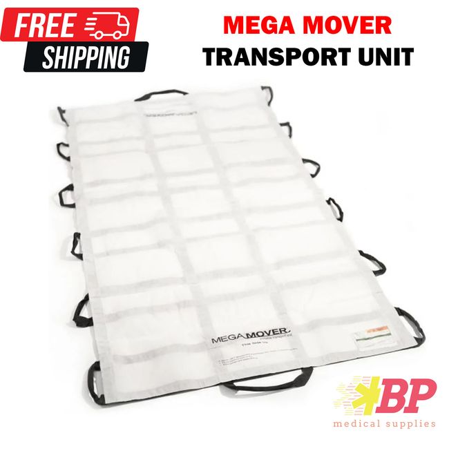 Mega Mover 51926 Patient Medical Mover Up to 1000lbs Portable Transport Unit