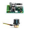 QWORK® DC Motor Speed Controller with overload protector 12V 24V 36V 48V 20A High Power Drive Module Adjustable Speed PWM Electronic Governor Controller