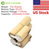 SOLDERING REQUIRED for Hitachi 7.2V Battery CD EB-2 B-2 for self-installat