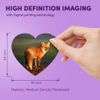 1 x Heart MDF Magnets - Ginger Fox Sunset 14325
