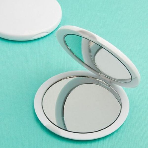 Wedding Favors Perfectly Plain Collection Mirror Compact Favors