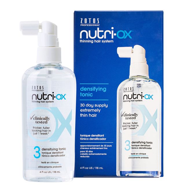 NUTRI-OX Densifying Tonic Thicker, Fuller-Looking Hair | For Extremely Thin Hair | 30-Day Supply | Color-Safe