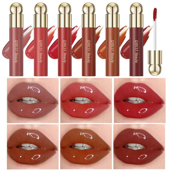 Fresh Lip Gloss - Lightweight, Plumping & Comfortable Ultra Glossy Sheen That Wont Stick - Long Lasting & Non-Sticky - Vegan Makeup