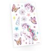Unicorn Tattoos, 4 Sheets, 6 Tattoos per Sheet