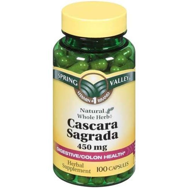 Spring Valley Cascara Sagrada 450 Mg