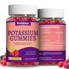 2 Pack Potassium Supplement Gummies 1000mg Potassium Gummies for Adults Suppo...