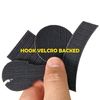 Wolf Tactical Military Morale Lasercut Patch [Black White]
