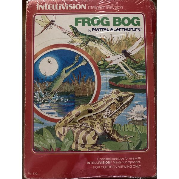 NEW Frog Bog (Intellivision, 1982) SEALED