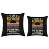I'll Just Be Skydiving Until This Whole Pandemic Thing Blows Throw Pillow