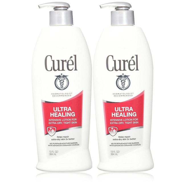 Curel Ultra Healing Lotion, 13 Ounce (Pack of 2)