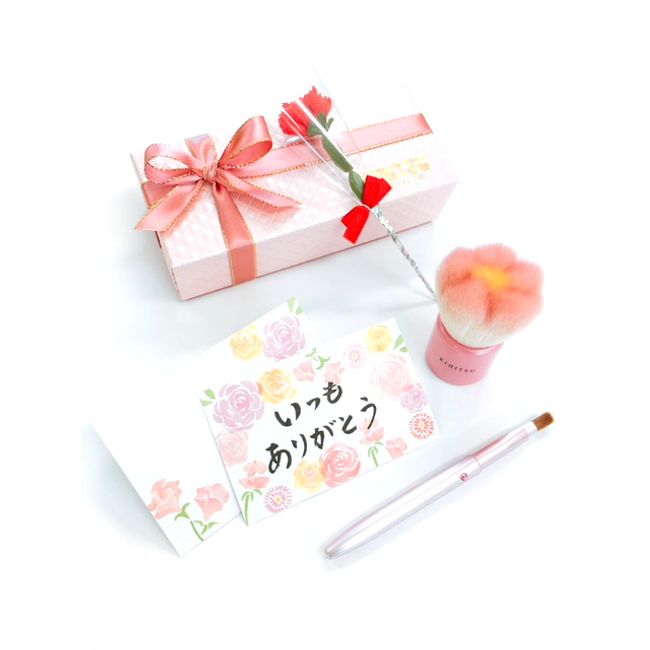 Mother&#39;s Day Kumanofude Kifu KIHITSU Flower Face Cleansing Brush Mobile Lip Brush Swarovski Makeup Brush Cosmetic Makeup Brush Makeup Brush Makeup Face Cleansing Brush Gift<br> Made in Japan Hiroshima Prefecture Kumano Kumano Fude Body Brush