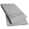 2 Pack Pillow Case Set 1800 Series Fine Brushed Microfiber Pillowcases