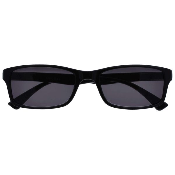 Die Lesebrille Unternehmen Schwarz Sonnen-Leser UV400 Designer Stil Herren Damen S92-1 +2,00