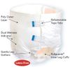 Tranquility Premium ATN Disposable Briefs with Tabs, Overnight Protection Superabsorbent Core for Leak-Free and Full-Fit Comfort, Medium 48ct Case