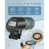Auto Fish Food Dispenser with Timer and Feeding Ring