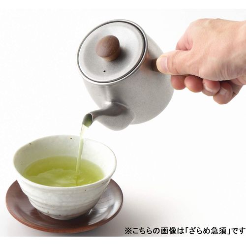 Miyazaki Seisakusho CHA-3 Teapot with Tea Strainer, No Direct Fire, 0.38 L (0.38 L)