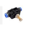 Throttle Check Valve 4 mm Push In Quick Connector Throttle Valve Industrial Quality