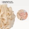 Fishent Loofah 3 Pack Bath Sponge Body Scrubber, 60g Soft Mesh Pouf Shower Puffs, Shower Loofahs Body Wash for Women and Men