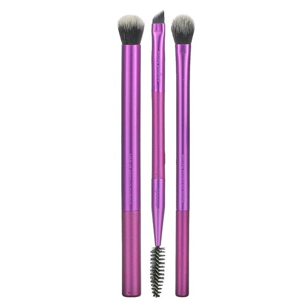 Eye Shade + Blend Brush Set, 3 Piece