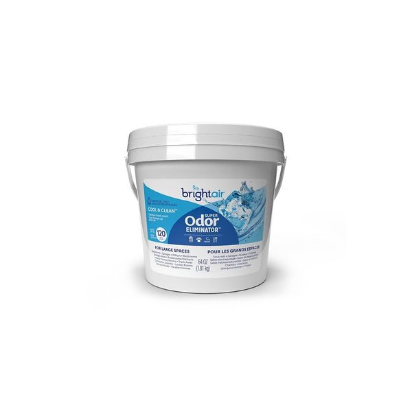 Bright Air Super Odor Eliminator Gel Fresh Scent 64 Oz. Tub (900129)