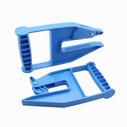 Kingovalley 2Pcs Mat Movers Tool, Heavy Duty Mat Grippers,Blue Stall Mat Handlers for Horse Mat, Gym Mat, Trailer Mat, Rubber Mats,Makes Moving Rubber Mats Easier